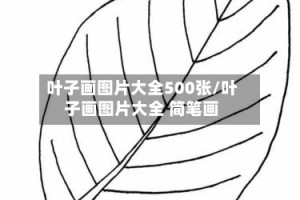 叶子画图片大全500张/叶子画图片大全 简笔画