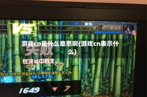 游戏cn是什么意思啊(游戏cn表示什么)