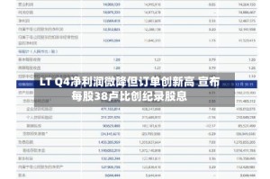 LT Q4净利润微降但订单创新高 宣布每股38卢比创纪录股息