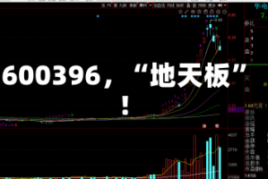 600396，“地天板”！