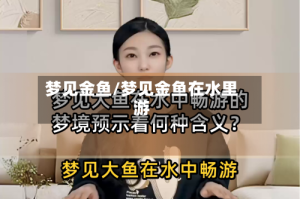 梦见金鱼/梦见金鱼在水里游