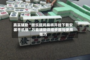 真实辅助“微乐捉鸡麻将开挂下载安装手机版”万能辅助详细步骤与使用技巧