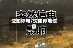 沈阳停电/沈阳停电信息