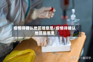 疫情待确认地区啥意思/疫情待确认地区是哪里