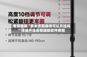 专用辅助“多米贵阳麻将可以开挂吗”详细外挂透视辅助软件教程