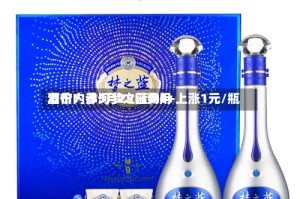 酒价内参5月25日费用发布：洋河梦之蓝M6+上涨1元/瓶