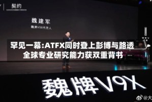 罕见一幕:ATFX同时登上彭博与路透 全球专业研究能力获双重背书