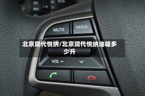 北京现代悦纳/北京现代悦纳油箱多少升