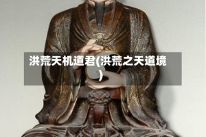 洪荒天机道君(洪荒之天道境)