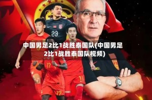 中国男足2比1战胜泰国队(中国男足2比1战胜泰国队视频)