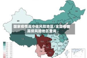 国家疫情高中低风险地区/全国疫情高低风险地区查询