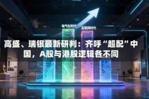 高盛、瑞银最新研判：齐呼“超配”中国，A股与港股逻辑各不同