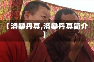 【洛桑丹真,洛桑丹真简介】