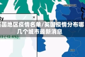 英国地区疫情名单/英国疫情分布哪几个城市最新消息