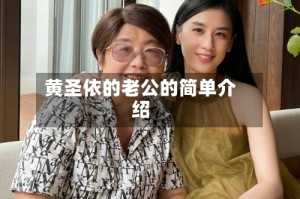 黄圣依的老公的简单介绍