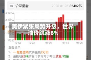 美伊紧张局势升级，世界油价跳涨6%