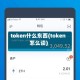 token什么东西(token怎么读)