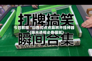 今日教程“山西扣点点麻将开挂神器”(曝光透视必备猫腻)
