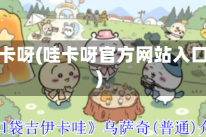 哇卡呀(哇卡呀官方网站入口)