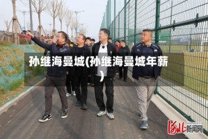 孙继海曼城(孙继海曼城年薪)