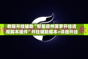 教程开挂辅助“智星德州菠萝开挂透视脚本插件”开挂辅助脚本+详细开挂