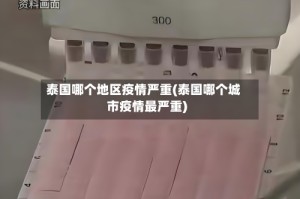 泰国哪个地区疫情严重(泰国哪个城市疫情最严重)