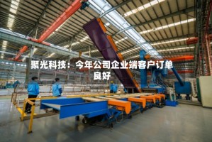 聚光科技：今年公司企业端客户订单良好