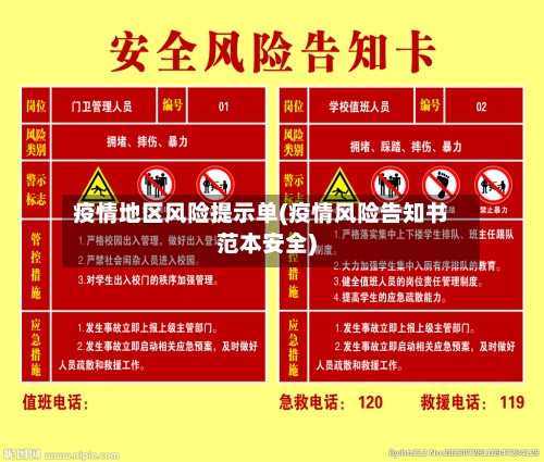 疫情地区风险提示单(疫情风险告知书范本安全)-第2张图片