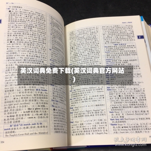 英汉词典免费下载(英汉词典官方网站)-第2张图片