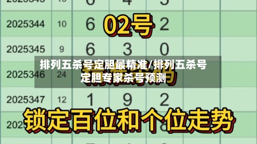 排列五杀号定胆最精准/排列五杀号定胆专家杀号预测-第1张图片