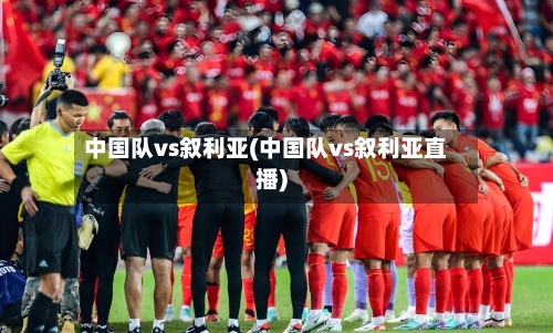 中国队vs叙利亚(中国队vs叙利亚直播)-第2张图片