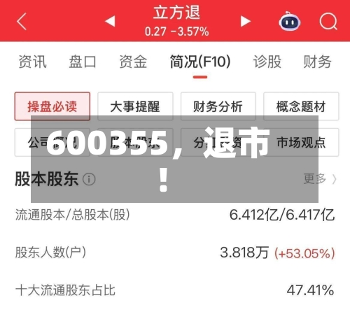 600355，退市！-第1张图片