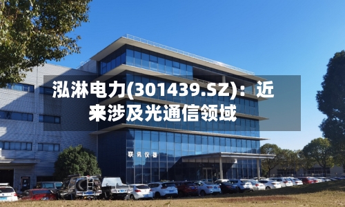 泓淋电力(301439.SZ)：近来未涉及光通信领域-第1张图片