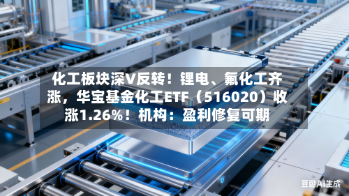 化工板块深V反转！锂电、氟化工齐涨，华宝基金化工ETF（516020）收涨1.26%！机构：盈利修复可期-第2张图片