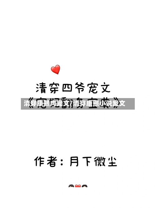 清穿康熙肉宠文/清穿康熙小说宠文-第2张图片