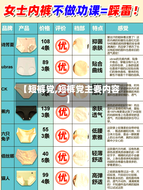 【短裤党,短裤党主要内容】-第1张图片
