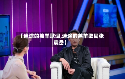 【迷途的羔羊歌词,迷途的羔羊歌词张震岳】-第2张图片