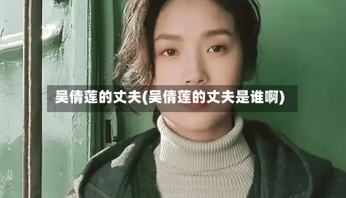 吴倩莲的丈夫(吴倩莲的丈夫是谁啊)-第1张图片