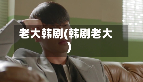 老大韩剧(韩剧老大)-第2张图片