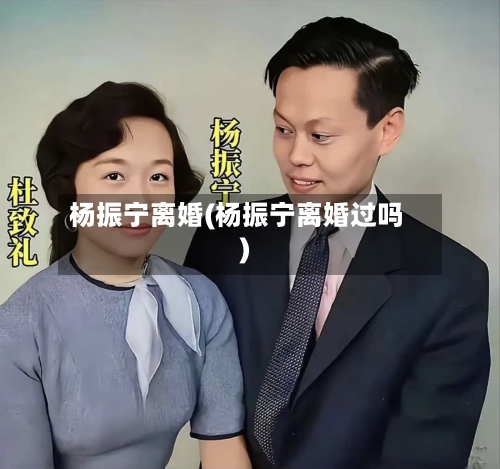 杨振宁离婚(杨振宁离婚过吗)-第1张图片