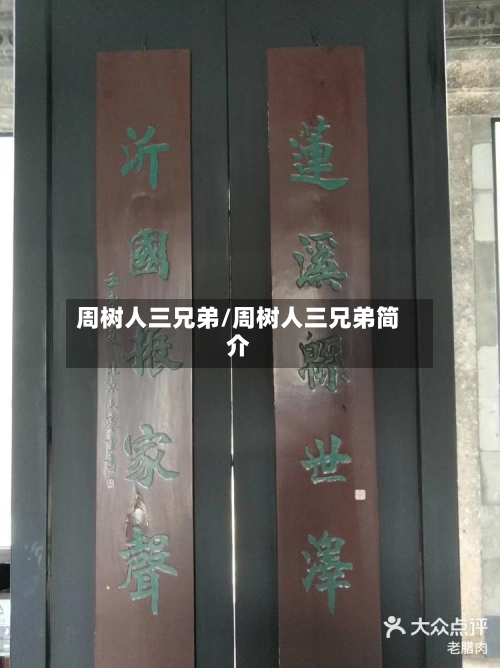 周树人三兄弟/周树人三兄弟简介-第2张图片