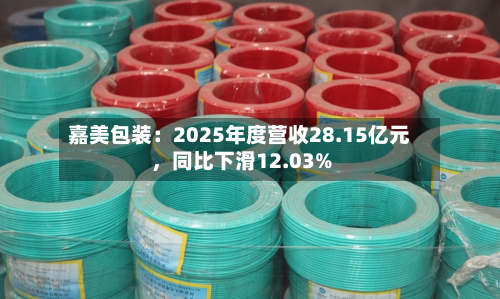 嘉美包装：2025年度营收28.15亿元，同比下滑12.03%-第2张图片