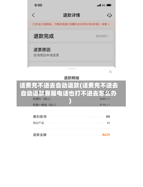 话费充不进去自动退款(话费充不进去自动退款客服电话也打不进去怎么办)-第1张图片