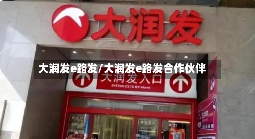 大润发e路发/大润发e路发合作伙伴-第2张图片
