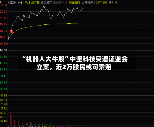 “机器人大牛股”中坚科技突遭证监会立案，近2万股民或可索赔-第2张图片