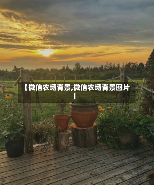 【微信农场背景,微信农场背景图片】-第1张图片