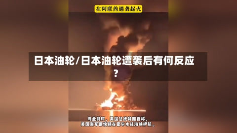 日本油轮/日本油轮遭袭后有何反应?-第1张图片