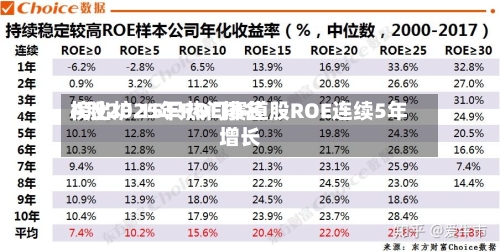 A股2025年ROE排名榜出炉 15只热门赛道股ROE连续5年增长-第2张图片