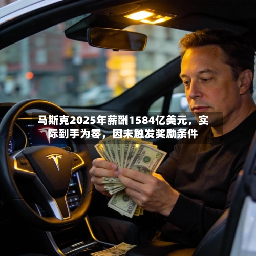 马斯克2025年薪酬1584亿美元，实际到手为零	，因未触发奖励条件-第1张图片