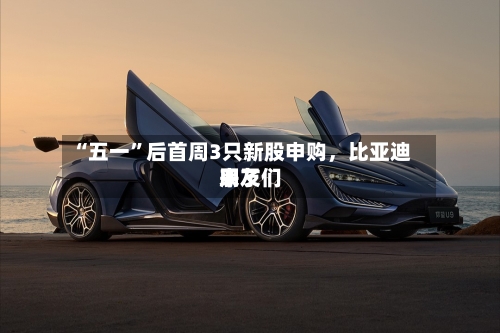 “五一	”后首周3只新股申购	，比亚迪朋友们来了-第2张图片